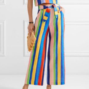 Mara Hoffman wide-leg rainbow pant